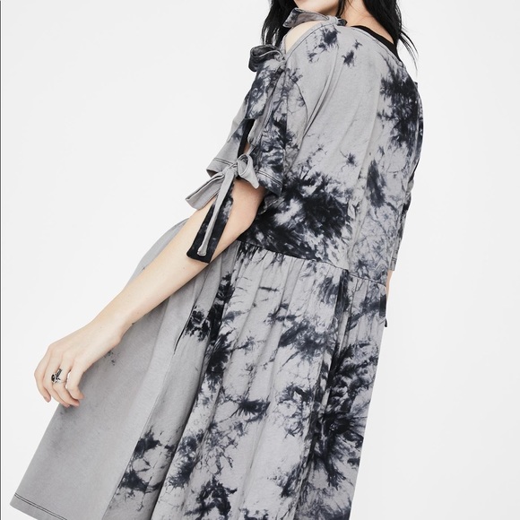 NWT Lazy Oaf Happy Galaxy Tie Dye Dress size S - Picture 3 of 5